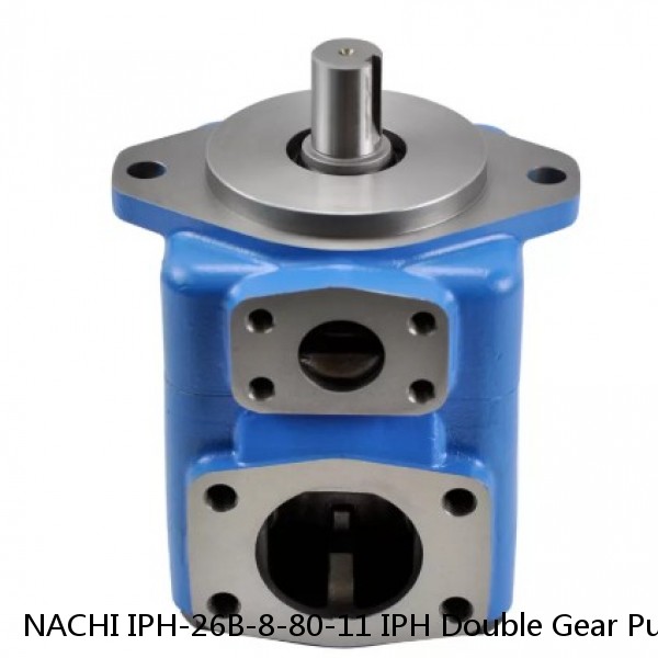 NACHI IPH-26B-8-80-11 IPH Double Gear Pump