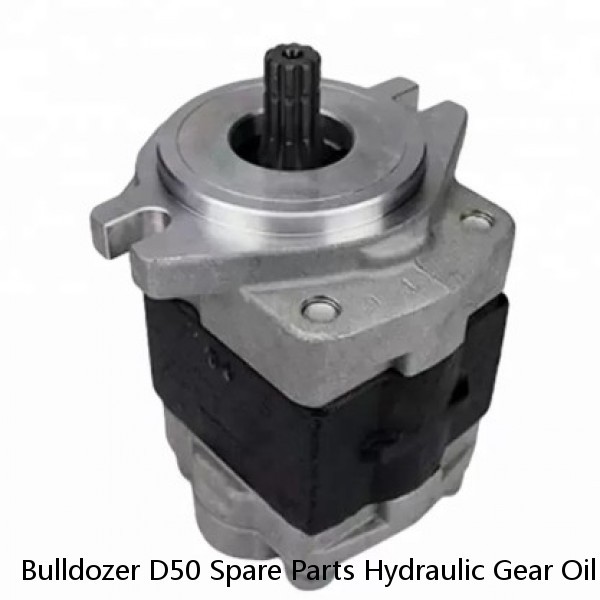 Bulldozer D50 Spare Parts Hydraulic Gear Oil Pump 07400-40400 #1 small image