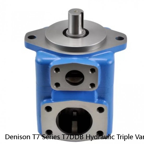 Denison T7 Series T7DDB Hydraulic Triple Vane Pump For Mobile Heavy Equipment #1 small image