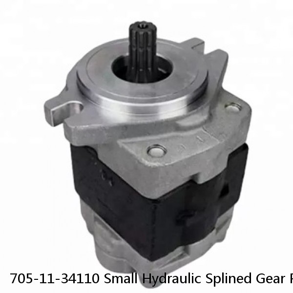 705-11-34110 Small Hydraulic Splined Gear Pump for Crane LW160-1