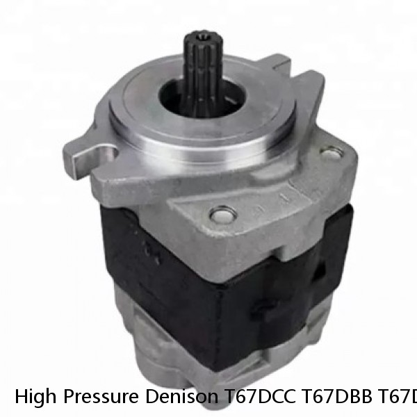 High Pressure Denison T67DCC T67DBB T67DDC T67DDCS Hydraulic Triple Vane Pump #1 small image