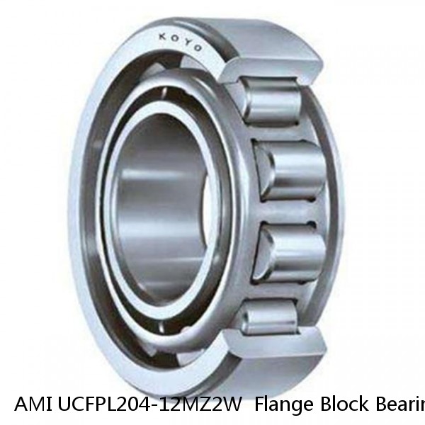 AMI UCFPL204-12MZ2W  Flange Block Bearings