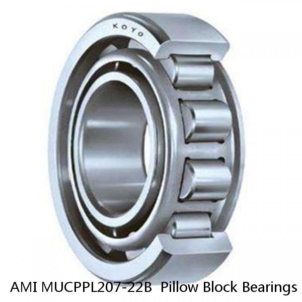 AMI MUCPPL207-22B  Pillow Block Bearings #1 image